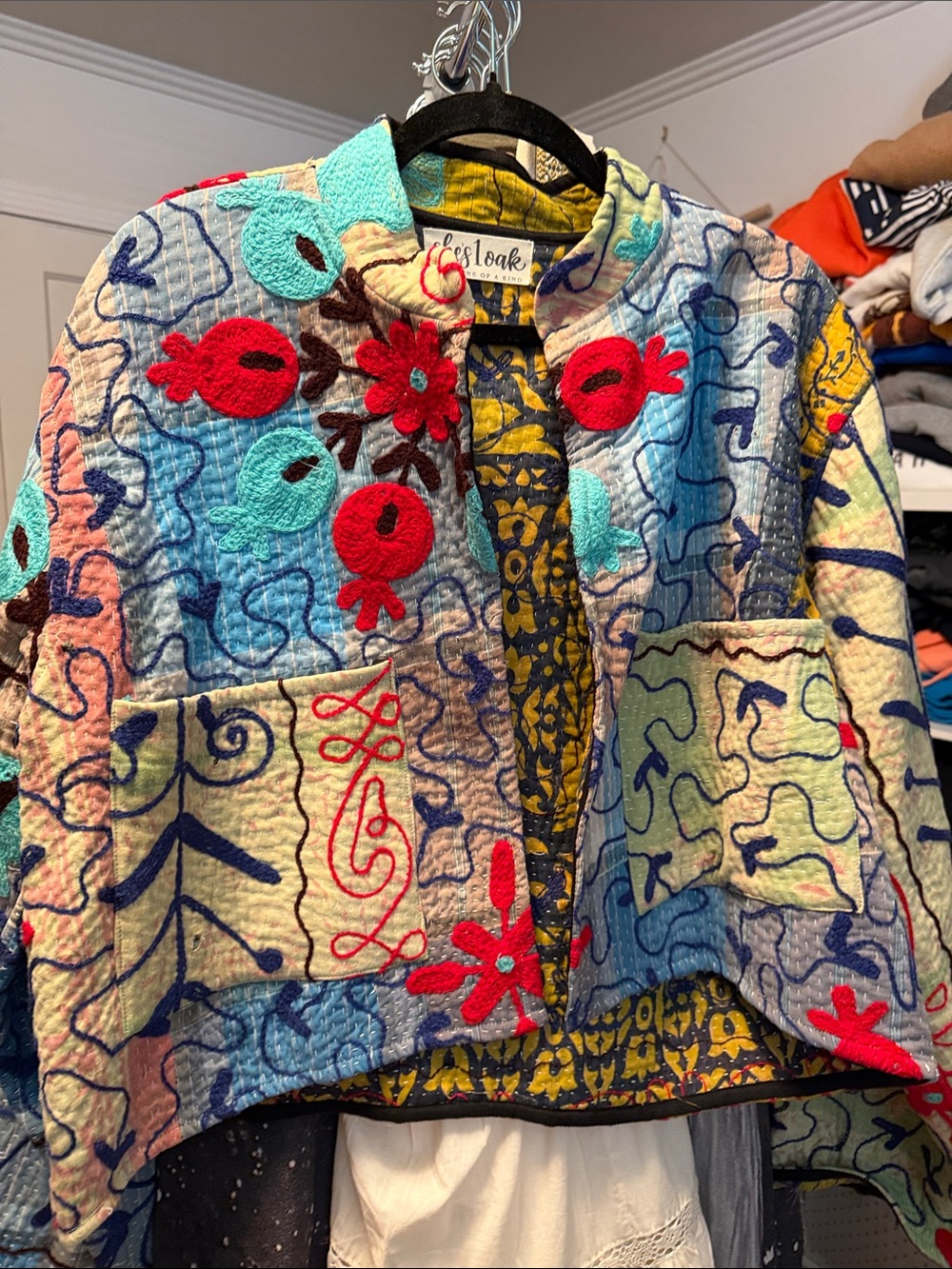 NWOT Kantha jacket